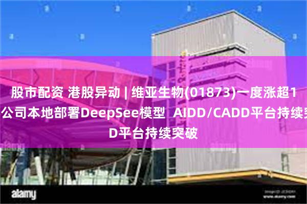 股市配资 港股异动 | 维亚生物(01873)一度涨超15% 公司本地部署DeepSee模型  AIDD/CADD平台持续突破