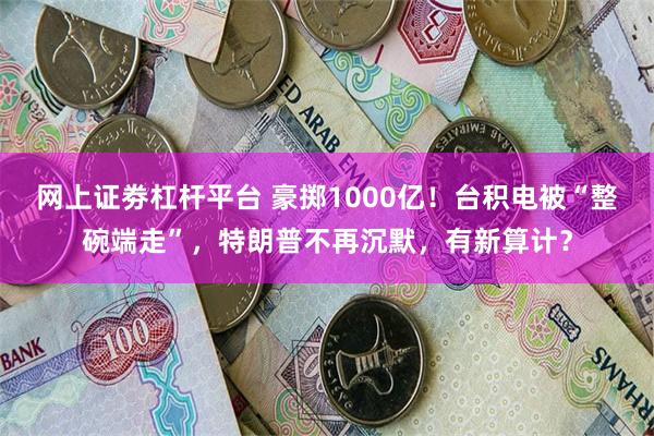 网上证劵杠杆平台 豪掷1000亿！台积电被“整碗端走”，特朗普不再沉默，有新算计？